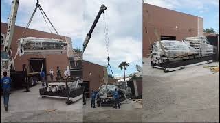 INSTALACION DE LA MAQUINA PEGADORA DE CAJAS AUTOMATICA PEGADO LINEAL TORREON COUHUILA DESCARGE [upl. by Solram]