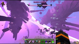 Wither Storm VS Ender StormMCPEMCBE Ender Storm VS Wither Storm In MinecraftEnderFoxBoy MC🦊 [upl. by Idissac]