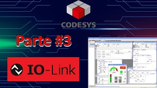 📡 Comunicacion IOLINK en ⌨️ CODESYS 💻PLC y HMI  Software GRATIS [upl. by Assirrec]