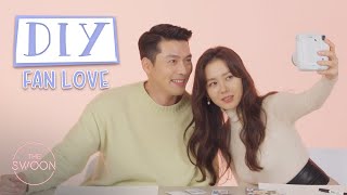 Hyun Bin and Son Yejin decorate calendars for fans  DIY Fan Love ENG SUB [upl. by Anna-Maria]