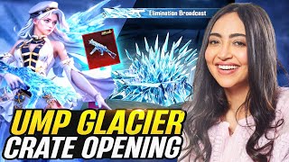 UMP GLACIER CRATE OPENING amp MAXING  BGMI w KAASH [upl. by Eiramnerual]