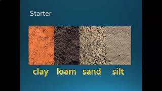 Types of Soil Loam Clay Silt and Sand [upl. by Enyamrahc502]