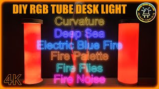 DIY RGB Tube Desk Light 6 Effects Showcase 3 [upl. by Hadihsar210]