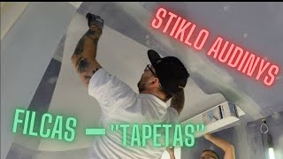 Stiklo audinio klijavimasplyteles [upl. by Rehtse419]