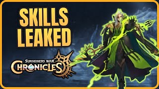 LIGHTNING EMPEROR SKILLS LEAKED 🤫  Summoners War Chronicles [upl. by Haldis]