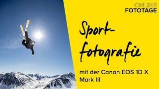 Sportfotografie im Winter  Richard Walch für Canon  Online Fototage Foto Koch [upl. by Enier42]