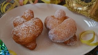 Nodi o zeppole di carnevale Ricetta semplice e veloce [upl. by Kessia548]