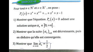 suites numériques 2 bac SM Ex 42 page 105 Almoufid [upl. by Sansen299]