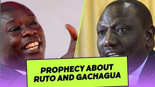 SHOCKING PROPHESY Ruto and Gachagua DARK FUTURE Exposed Waruingi warnsRailaRuto Mashujaa Day [upl. by Annayat218]