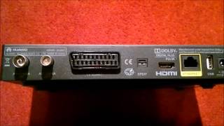 Huawei DN360T Solid State YouView Box TalkTalk [upl. by Dlanger782]