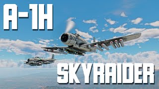 A1H Skyraider  War Thunder Random № 117 [upl. by Leinto]