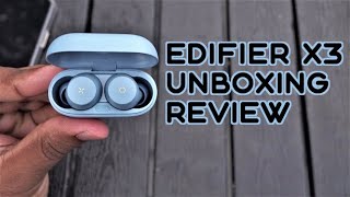 Edifier X3 TO U  Unboxing  Review [upl. by Yra367]