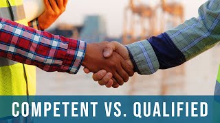 Competent vs Qualified Person  Understanding the Difference in Fall Protection [upl. by Alf]