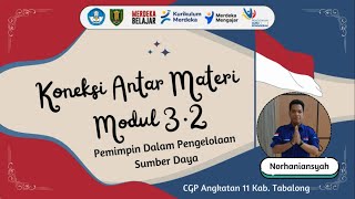 Koneksi Antar Materi Modul 32  Norhaniansyah [upl. by Oettam850]