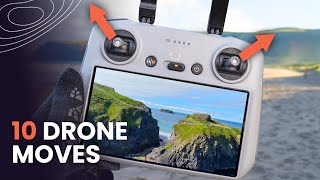 10 Cinematic DRONE Moves To Fly Like a PRO  DJI Mini 4 Pro  Mini 3 Pro Tips For Beginners [upl. by Piero]