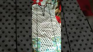 print sut stitching dizain simple and beautiful casual dress 👗shortsvideo [upl. by Adlig]