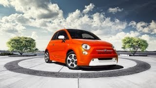 2013 Fiat 500e Electric 060 MPH First Drive amp Review [upl. by Scevor745]