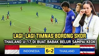 🔴GEMPARKAN ASEAN  INDONESIA U17 VS THAILAND U17 Kualifikasi Piala Asia U17 2025  Thailand Keok [upl. by Nwahsram]