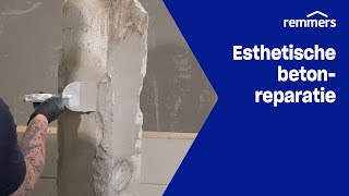 Esthetische betonreparatie met Betofix R2 [upl. by Custer856]