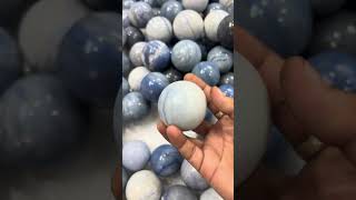 Wholesale Dumortierite Spheres🤩alifagate crystals crystals healing [upl. by Netsew725]