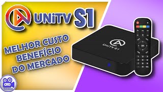 UNITV S1  A Melhor TV BOX Custo Benefício do Mercado  Melhor TV BOX Custo Benefício do Brasil [upl. by Madge319]