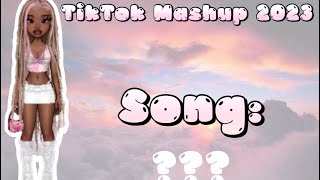 TikTok Mashup 2023 not clean song names included ☁️ 🪽🎧 [upl. by Hoeve]