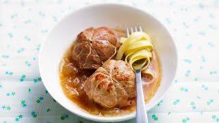 Recette  Paupiettes de veau sauce madère [upl. by Imarej954]