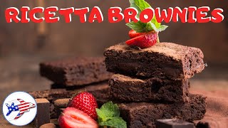 Ricetta Brownies al cioccolato l’originale americana [upl. by Idona]