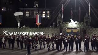 Vrijwillig Fanfarekorps der Genie Airborne Taptoe Oosterbeek 2024 [upl. by Pelligrini]