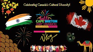 Multicultural Day Vlog  Cape Breton canada kerala culture food vlog entertainment malayalam [upl. by Htbazile]