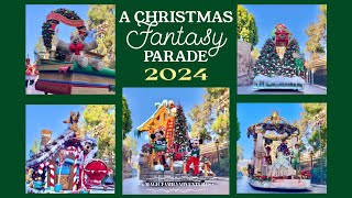 A Christmas Fantasy Parade at Disneyland Resort 2024 [upl. by Coppock]