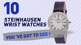 Steinhausen Wrist Watches For Men  New amp Popular 2017 [upl. by Anelak]