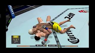 UFC 5 PPSSPP MOD PREVIEW  CHARLES OLIVEIRA VS MICHAEL CHANDLER [upl. by Adnahsam]