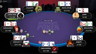 1K Thursday Thrill 20062024 KelvinFPAR  Carlos levis  Natrium111  Final Table Poker Replays [upl. by Eihpos]