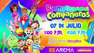 Siempre Seremos Compañeros  Show en vivo  7 de Julio [upl. by Rowe]