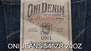 My best jeans for winter ONI DENIM 546ZR 20OZ SECRET DENIM TIGHT STRAIGHT [upl. by Ardna]