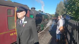 NYMR steam railway steam gala 2024 [upl. by Eelahs]