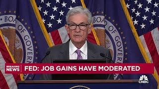 Fed Chair Powell Labor market has come into better balance and unemployment rate remains low [upl. by Vod]