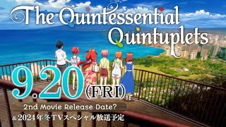 The Quintessential Quintuplets Specials 2 2nd Movie Teaser Trailer Review amp Explanation in Hindi [upl. by Anoiek838]