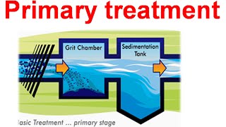 Primary treatment of wastewater [upl. by Bak777]