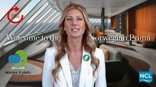 video Welcom on the Norwegian Prima ship tour in 360 degrees Mister 3 Sixty Captain Cruise [upl. by Nayrbo352]