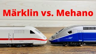 Mehano TGV vs Märklin ICE  Qualität hat ihren Preis  Vergleich Review amp meine Meinung [upl. by Redep]