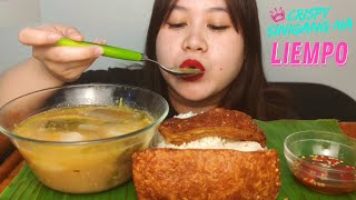 CRISPY SINIGANG NA LIEMPO  MUKBANG PHILIPPINES [upl. by Akela]