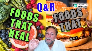 Foods That Heal Foods That QampR Timestamps Below [upl. by Kreitman]