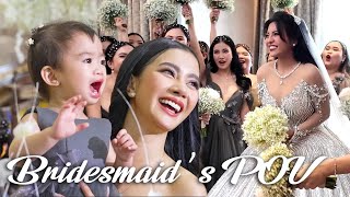 Bridesmaid’s POV  Cong and Viy Wedding [upl. by Miller840]