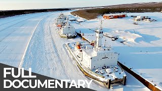 Most Dangerous Ice Roads in Canada  Highway to the Arctic  Free Documentary [upl. by Akived]