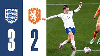 England 32 Netherlands  Lionesses Complete INCREDIBLE Second Half Comeback  Highlights [upl. by Nileek]