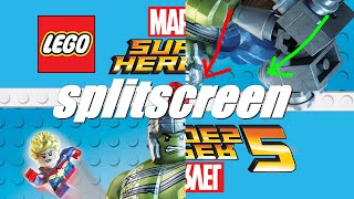 Splitscreen in LEGO Marvel Super Heroes 2 single PC multiplayer [upl. by Delogu]