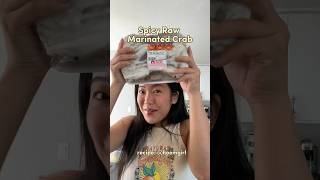 Make spicy raw marinated crab with me [upl. by Emelina]