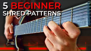 BEST 5 Shred Patterns to Learn to SHRED [upl. by Bill]